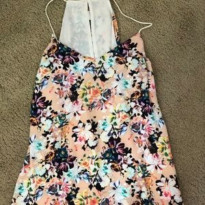Floral tank top